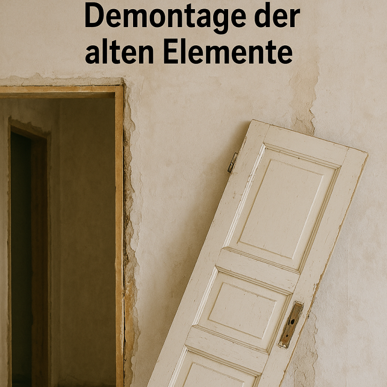 Demontage & Entsorgung der alten Elemente Türen in Ulm 